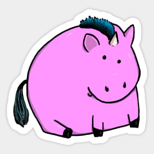 Unicorn orb Sticker